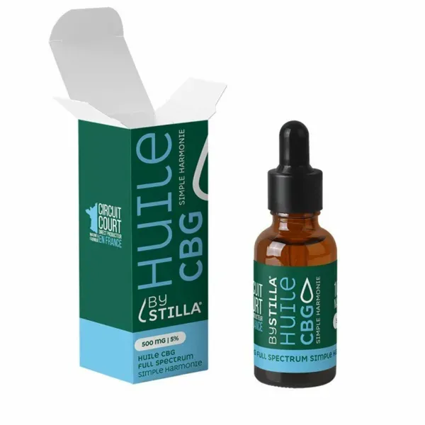 Huile CBG Full Spectrum 05% Simple Harmonie 10mL - BY STILLA