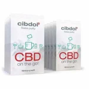 Sachet hydrosluble de CBD Cibdol On The Go pas cher