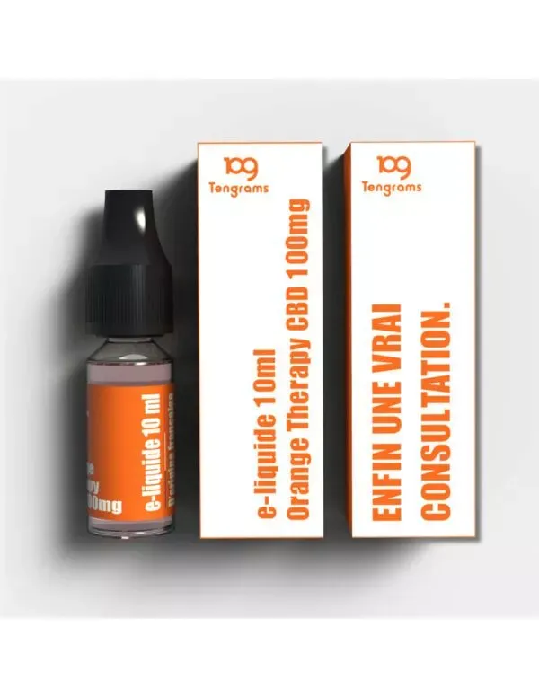 E-Liquide CBD Orange Therapy- TENGRAMS