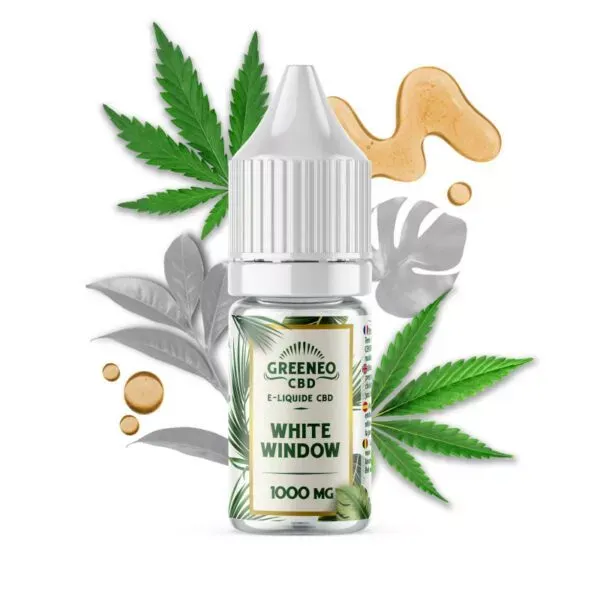 E-Liquide CBD White Window 10ml - GREENEO