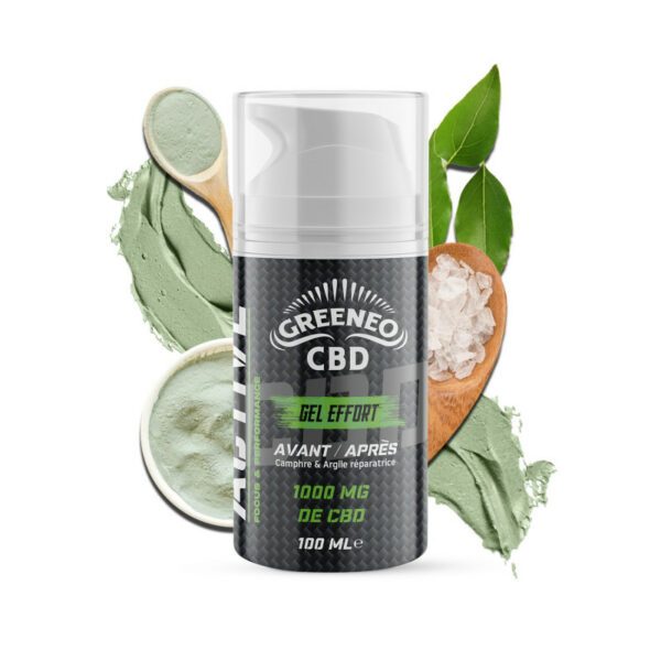 Gel Effort CBD 100ml - GREENEO