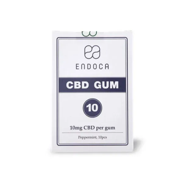 Chewing-Gum Bio CBD - 100mg - Endoca