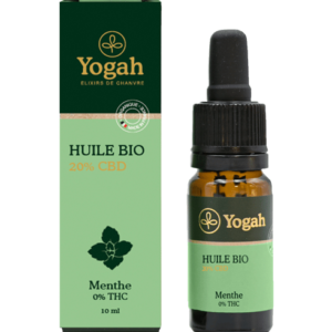 Huile CBD Bio 20% Menthe 10ml - YOGAH