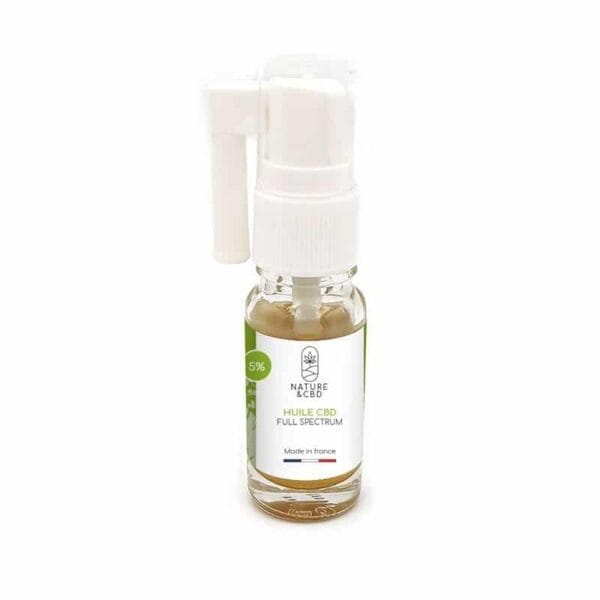 Huile CBD 05% Full Spectrum 10mL - NATURE & CBD – Image 2