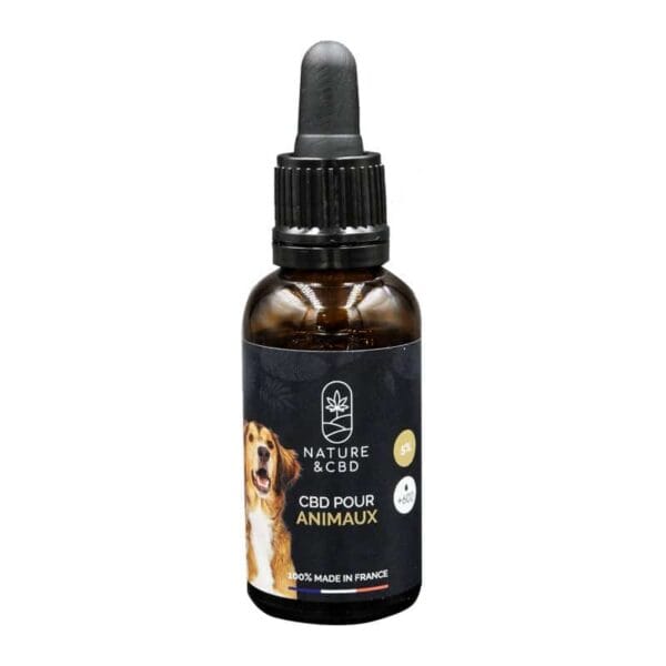 Huile CBD pour Animaux - 30ml - NATURE & CBD