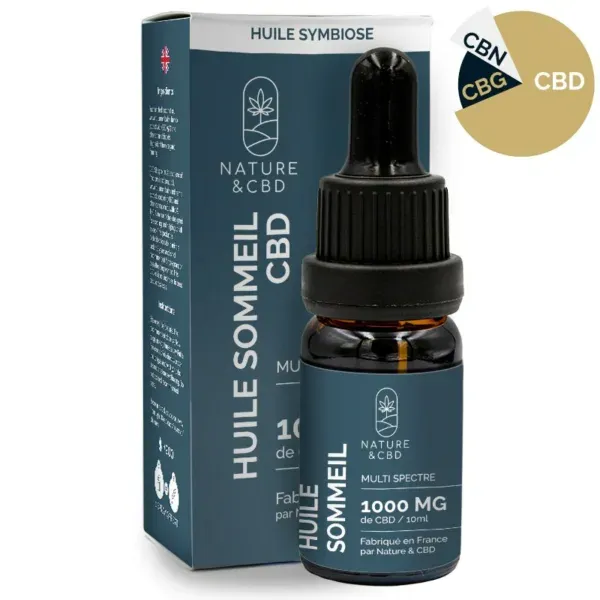 Huile CBD 20% Sommeil Symbiose 10mL - NATURE & CBD