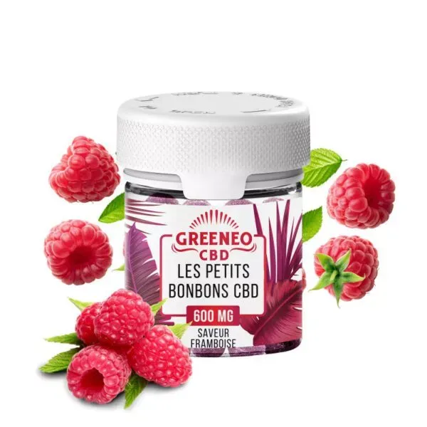 Les Petits Bonbons CBD Framboise x30 - GREENEO