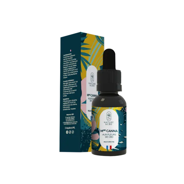 E-Liquide CBD Mme Canna - NATURE & CBD