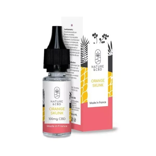 Orange skunk e-liquide au CBD Nature & CBD