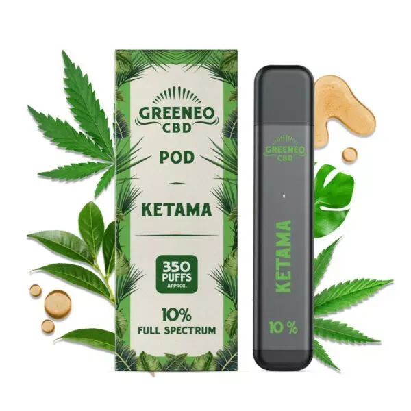 Pod CBD Ketama 10% - GREENEO