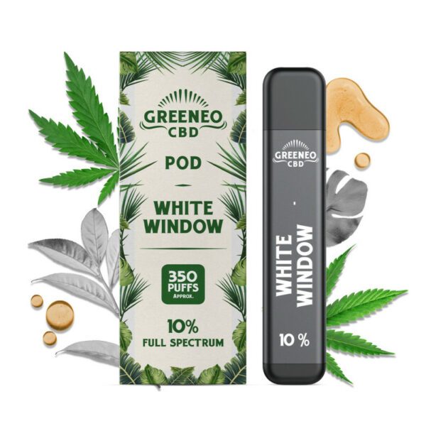 Pod CBD White Window 10% - GREENEO