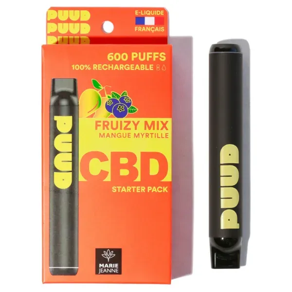 Kit Puud CBD 5% Fruizy Mix - MARIE JEANNE