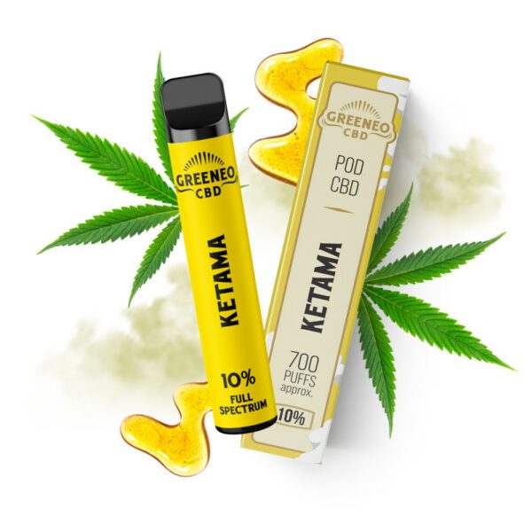 Puff CBD Ketama 10% - GREENEO