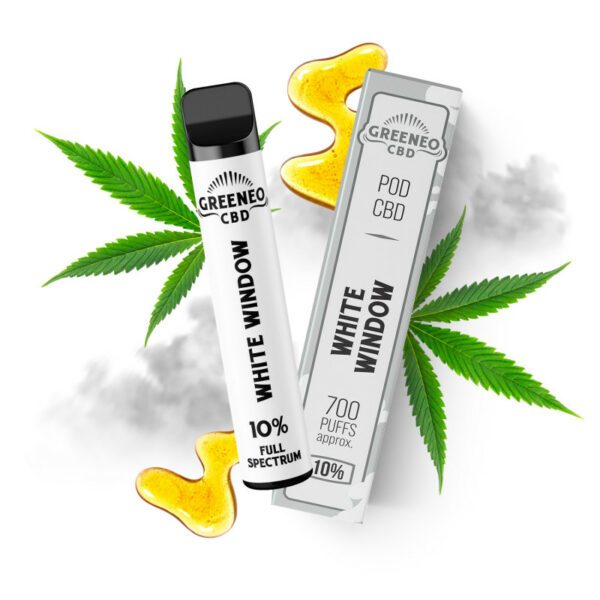 Puff CBD White Window 10% - GREENEO