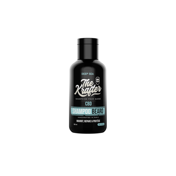 Shampoing Barbe CBD Deep Sea 100ml - THE KRAFTER