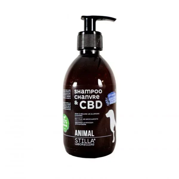 Shampoing Chanvre et CBD pour animaux 300ml - STILLA