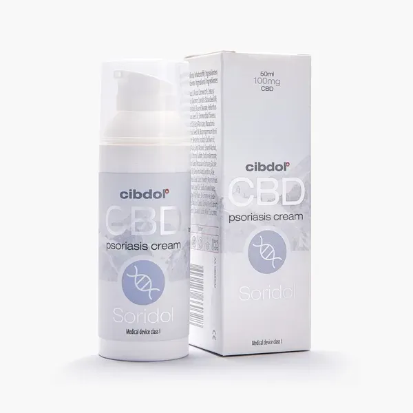 Crème CBD Soridol Psoriasis 50ml - CIBDOL