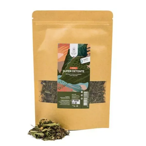 Tisane CBD Super Détente - NATURE & CBD