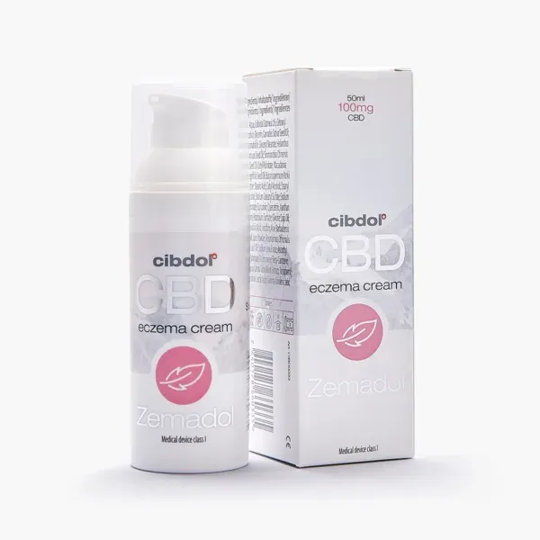 Crème CBD Zemadol Eczema 5Oml - CIBDOL